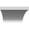 Ekena Millwork 6-in. W x 36-in. D x 40-in. H Imperial Architectural Grade PVC Knee Brace BRCP06X36X40IMP - alternate 3